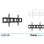 Edbak XWB1c-B Univerzální pevný nástěnný držák pro 75-110" obrazovku