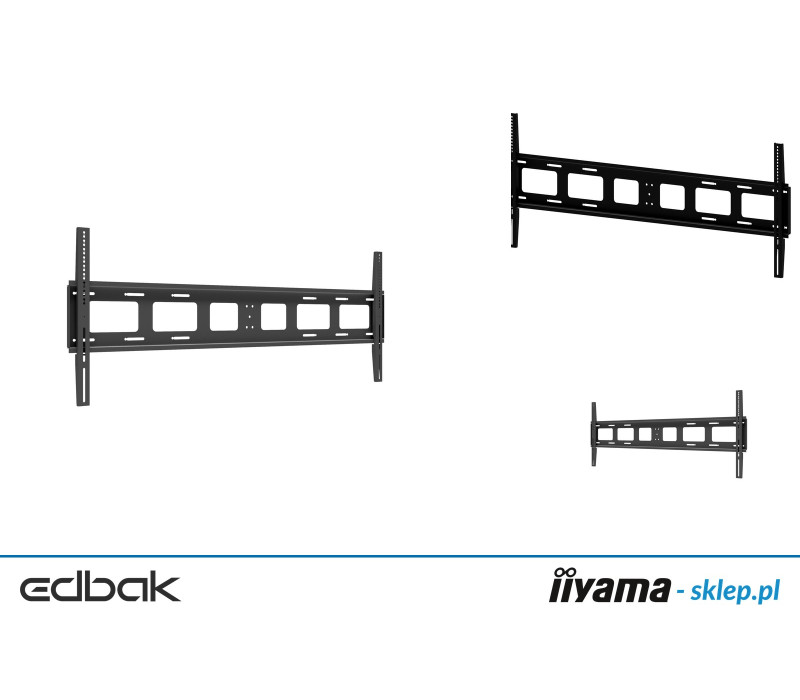 Edbak XWM110 Univerzální pevný nástěnný držák pro 110"-136" obrazovku