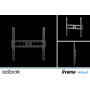 Edbak FSM4040-T Sklopný nástěnný držák 32"-75" VESA 400x400, max. nosnost 30kg