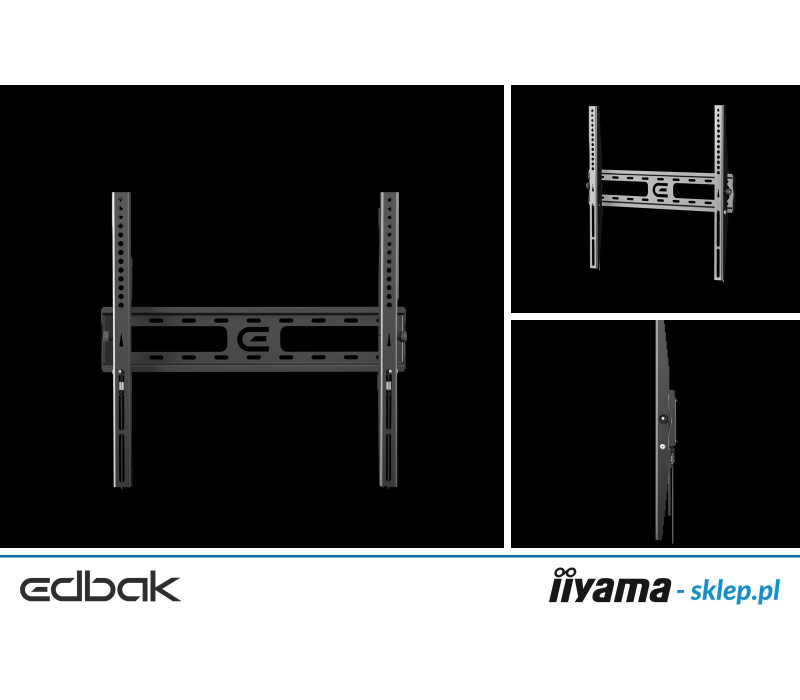 Edbak FSM4040-T Sklopný nástěnný držák 32"-75" VESA 400x400, max. nosnost 30kg