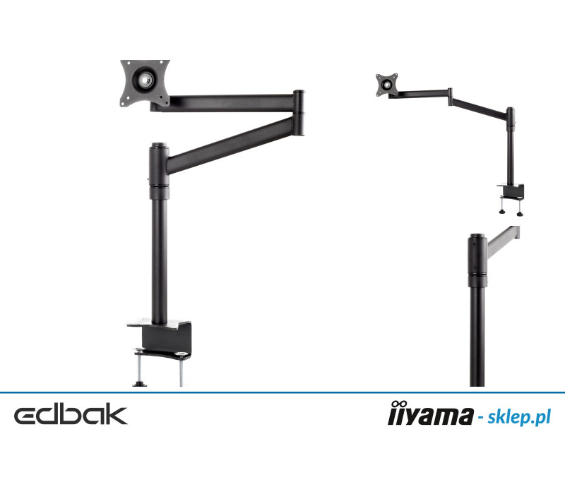 Edbak SV03c-B Stolní držák s dvojitým ramenem pro 10-29" monitor
