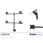 Edbak SV07c-B Stolní držák pro čtyři 19-27" monitory