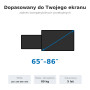 Edbak TWB2c-B Univerzální sklopný nástěnný držák pro 65-86" obrazovku