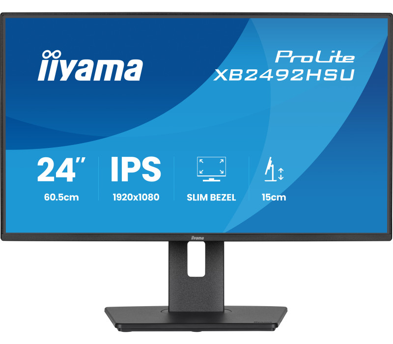 iiyama ProLite XB2492HSU-B1 24" IPS LED 120Hz /HDMI, DP/ FlickerFree, EyeSafe, Eye Comfort, HAS monitor