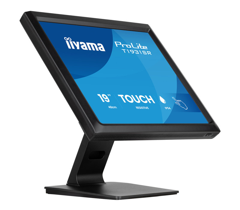 Dotykový monitor iiyama ProLite T1931SR-B2S 19" IPS LED /VGA, HDMI, DisplayPort/ Reproduktory, IP54, rezistivní