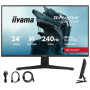 iiyama G-Master G2471HS-B1 Red Eagle 24" IPS LED 240Hz 0,4ms /2xHDMI, DisplayPort/ Adaptive G‑SYNC, Black Tuner