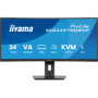 iiyama XCB3497WQSNP-B1 34" zakřivený VA LED UWQHD monitor 0,4 ms 120 Hz, dokovací stanice USB-C, HDMI, DP, LAN, KVM, HAS