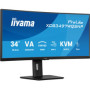 iiyama XCB3497WQSNP-B1 34" zakřivený VA LED UWQHD monitor 0,4 ms 120 Hz, dokovací stanice USB-C, HDMI, DP, LAN, KVM, HAS