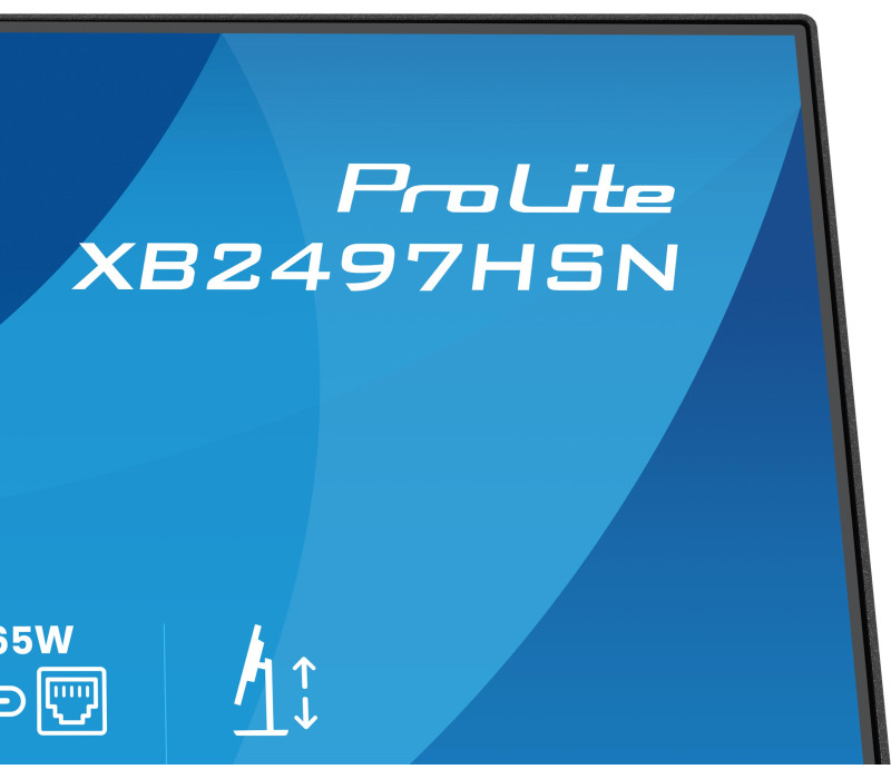 Monitor iiyama ProLite XB2497HSN-B1 24" IPS LED 1ms 100Hz /HDMI DP/ Wbudowana stacja dokująca USB-C, FlickerFree