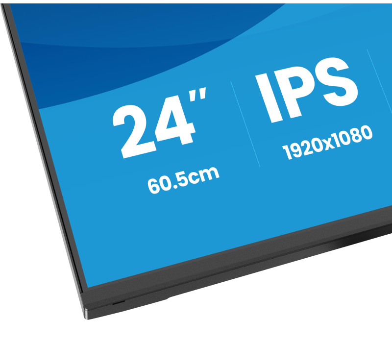 Monitor iiyama ProLite XB2497HSN-B1 24" IPS LED 1ms 100Hz /HDMI DP/ Wbudowana stacja dokująca USB-C, FlickerFree