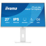 Bílý monitor iiyama ProLite XB2797QSU-W1 27" IPS QHD LED 1ms /HDMI, DP/ FlickerFree, redukce modrého světla, HAS