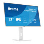 Bílý monitor iiyama ProLite XB2797QSU-W1 27" IPS QHD LED 1ms /HDMI, DP/ FlickerFree, redukce modrého světla, HAS