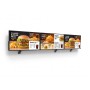 Sestava Menu Board 3×55" iiyama LH5566UHSB na šířku – nástěnný držák EDBAK – sestava