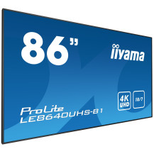 Monitor wielkoformatowy iiyama ProLite LE8640UHS-B1 86" 4K iisignage