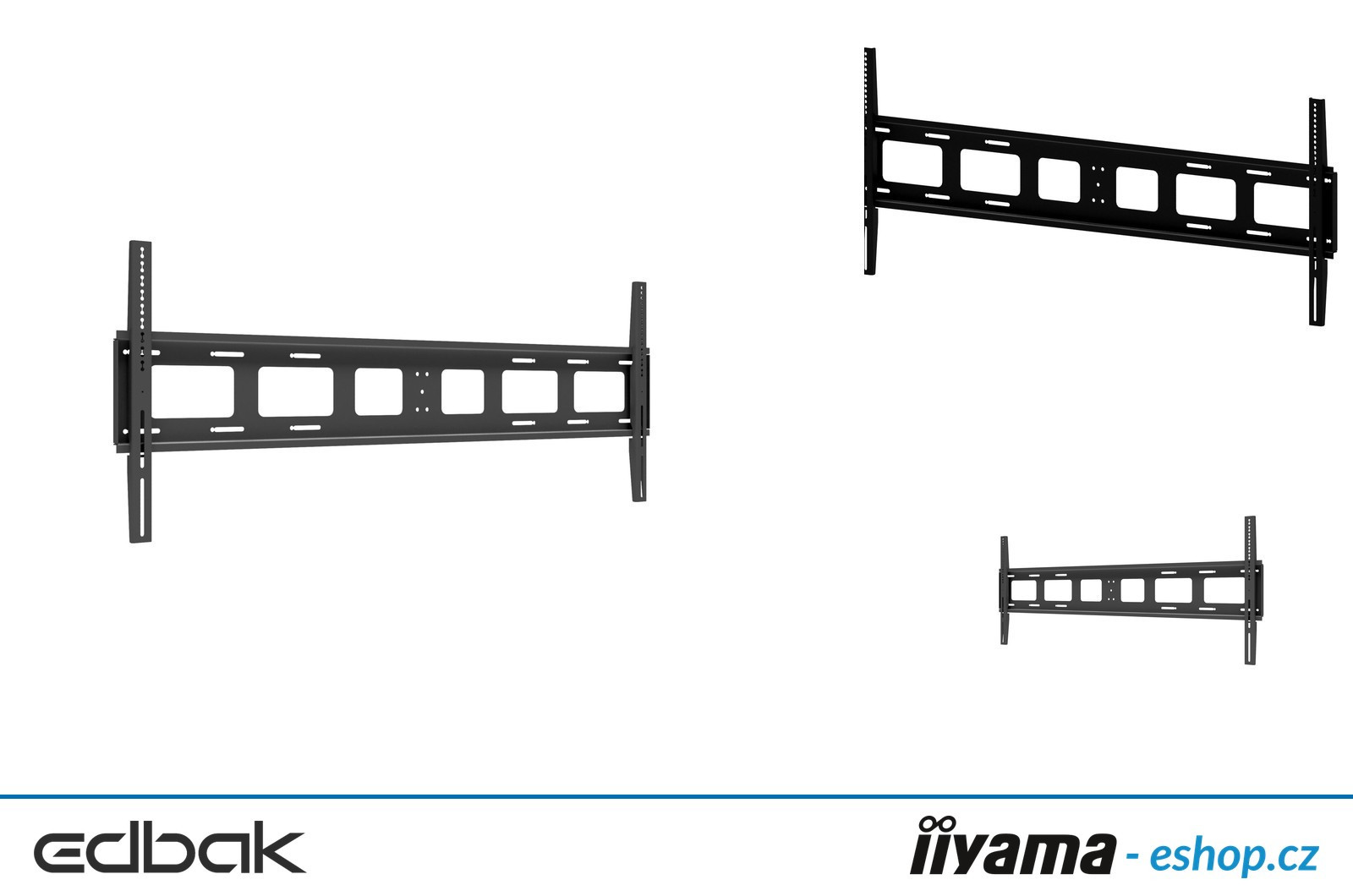 Edbak Uniwersalny stały uchwyt ścienny do ekranu 110"-136"